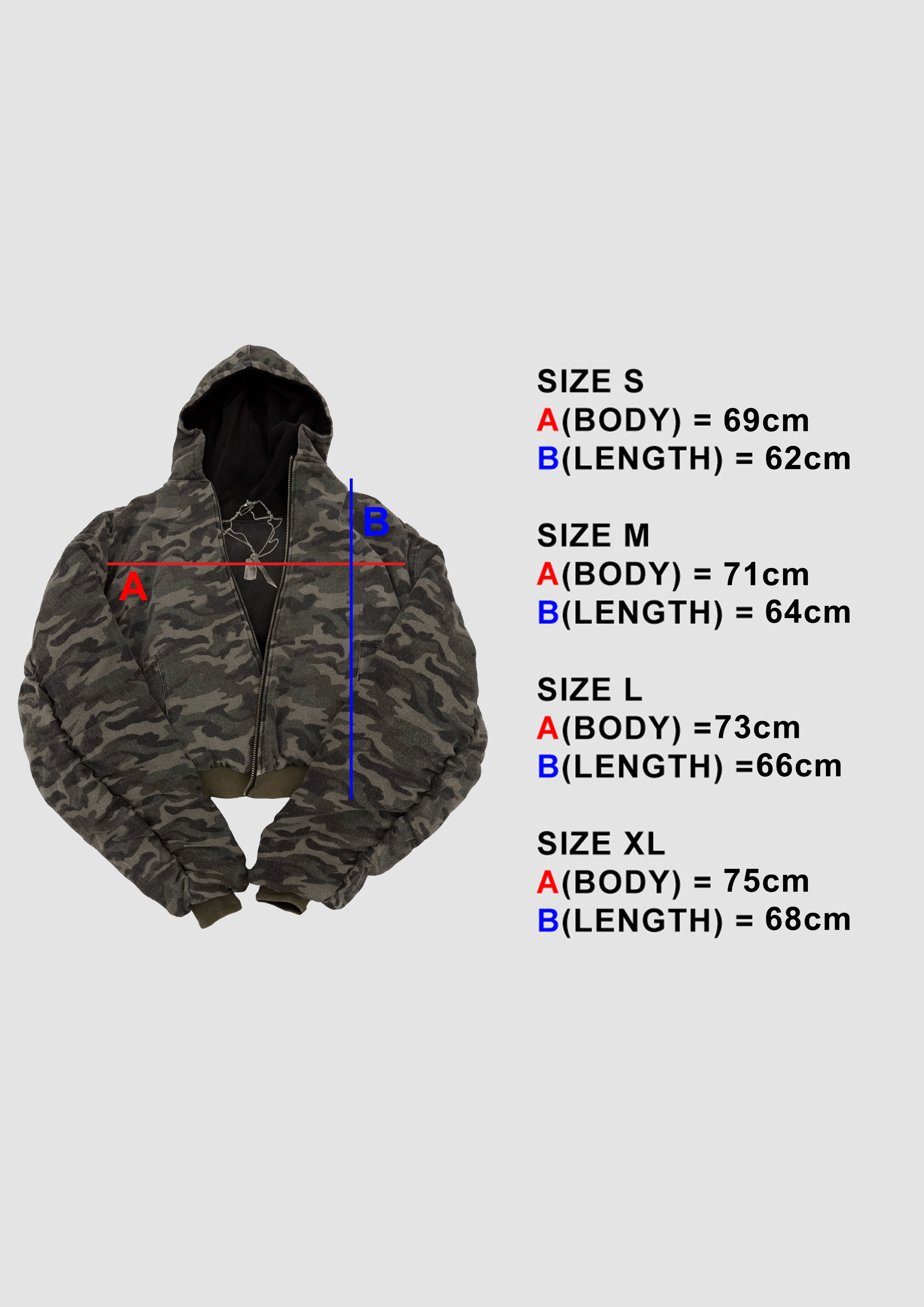 REVERSIBLE T3 CAMO BOMBER JACKET