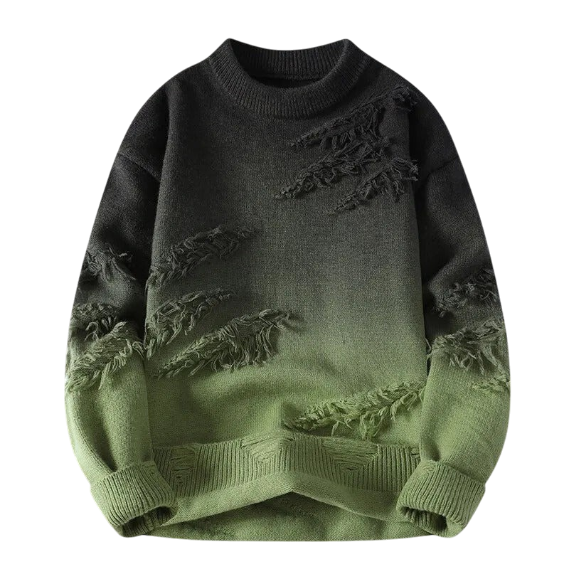 EDUARD KNIT SWEATER - GREEN