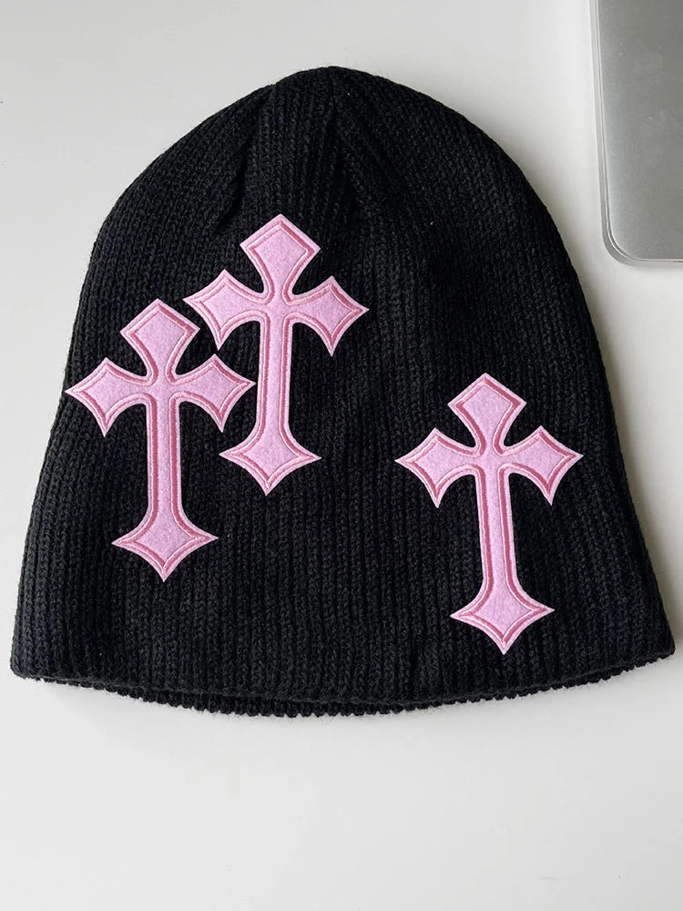 Crossed Beanie