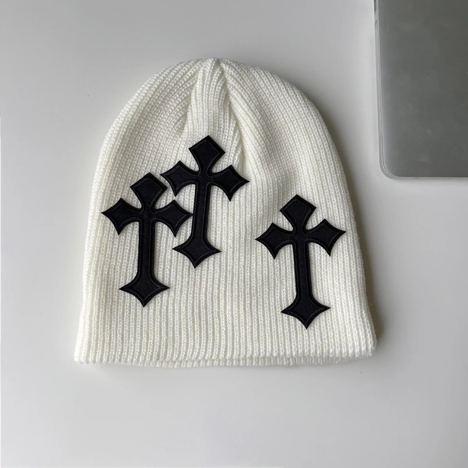 Crossed Beanie