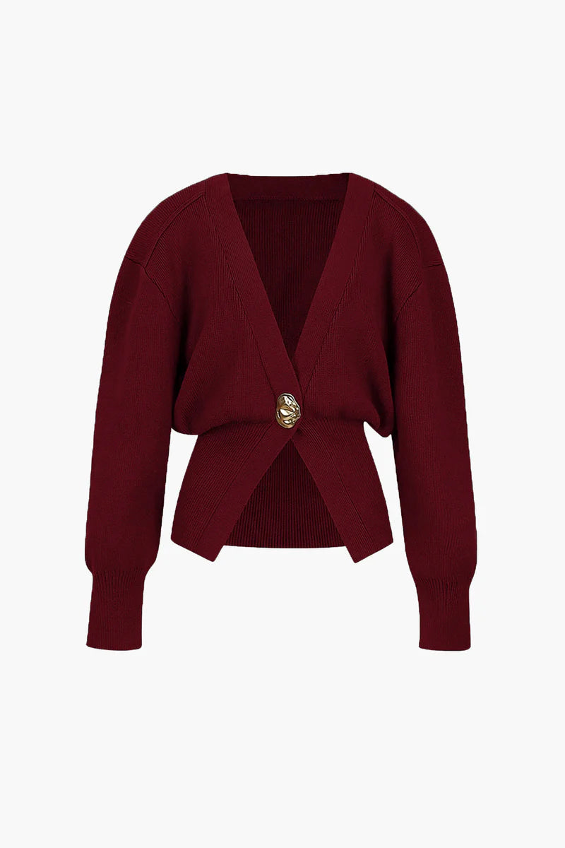 Isa Cropped Cardigan Knitwear