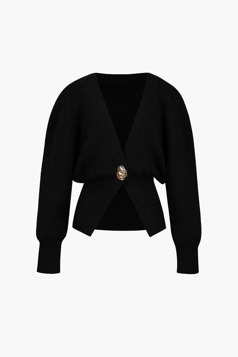 Isa Cropped Cardigan Knitwear