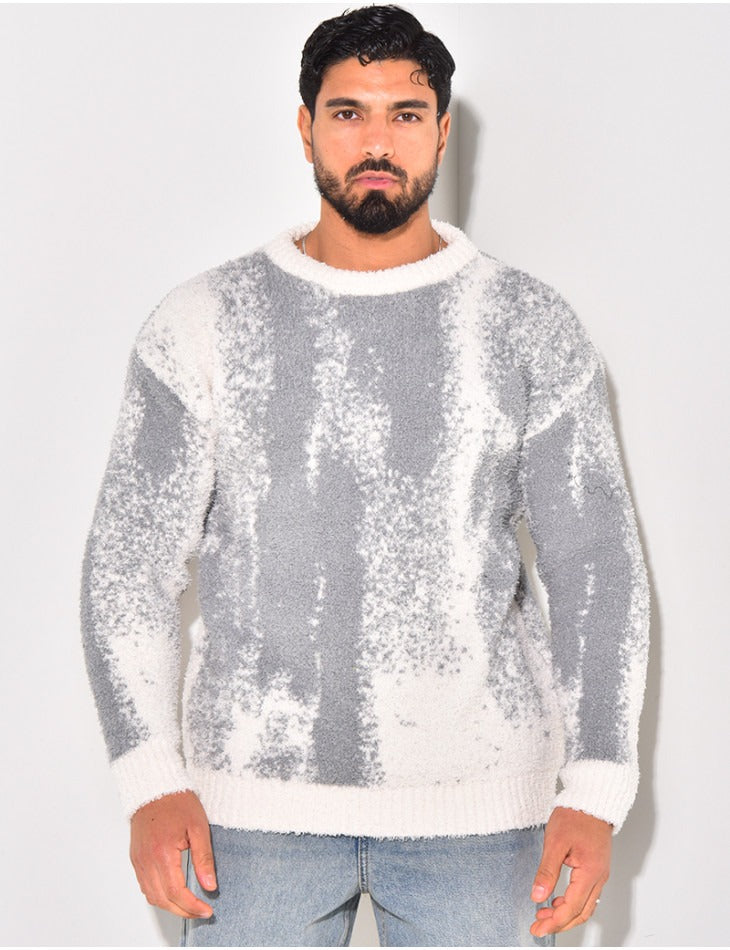 Men's power knit jumper - Grey