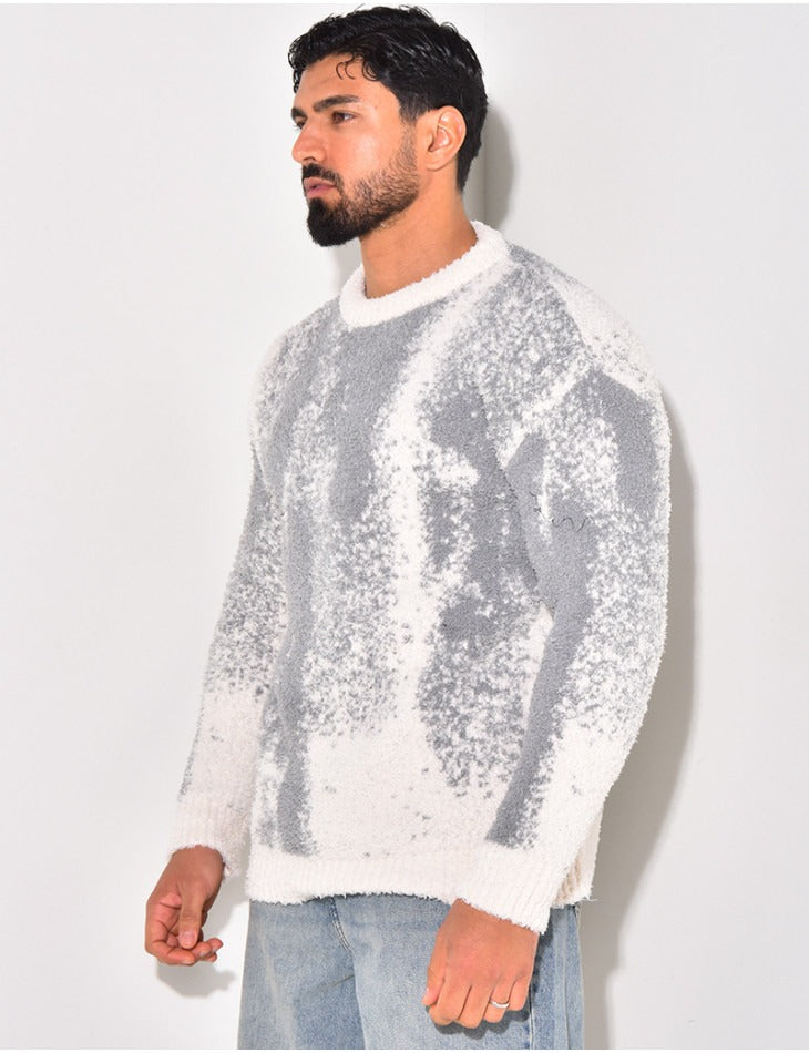 Men's power knit jumper - Grey