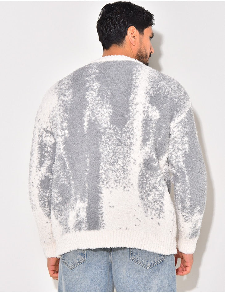 Men's power knit jumper - Grey